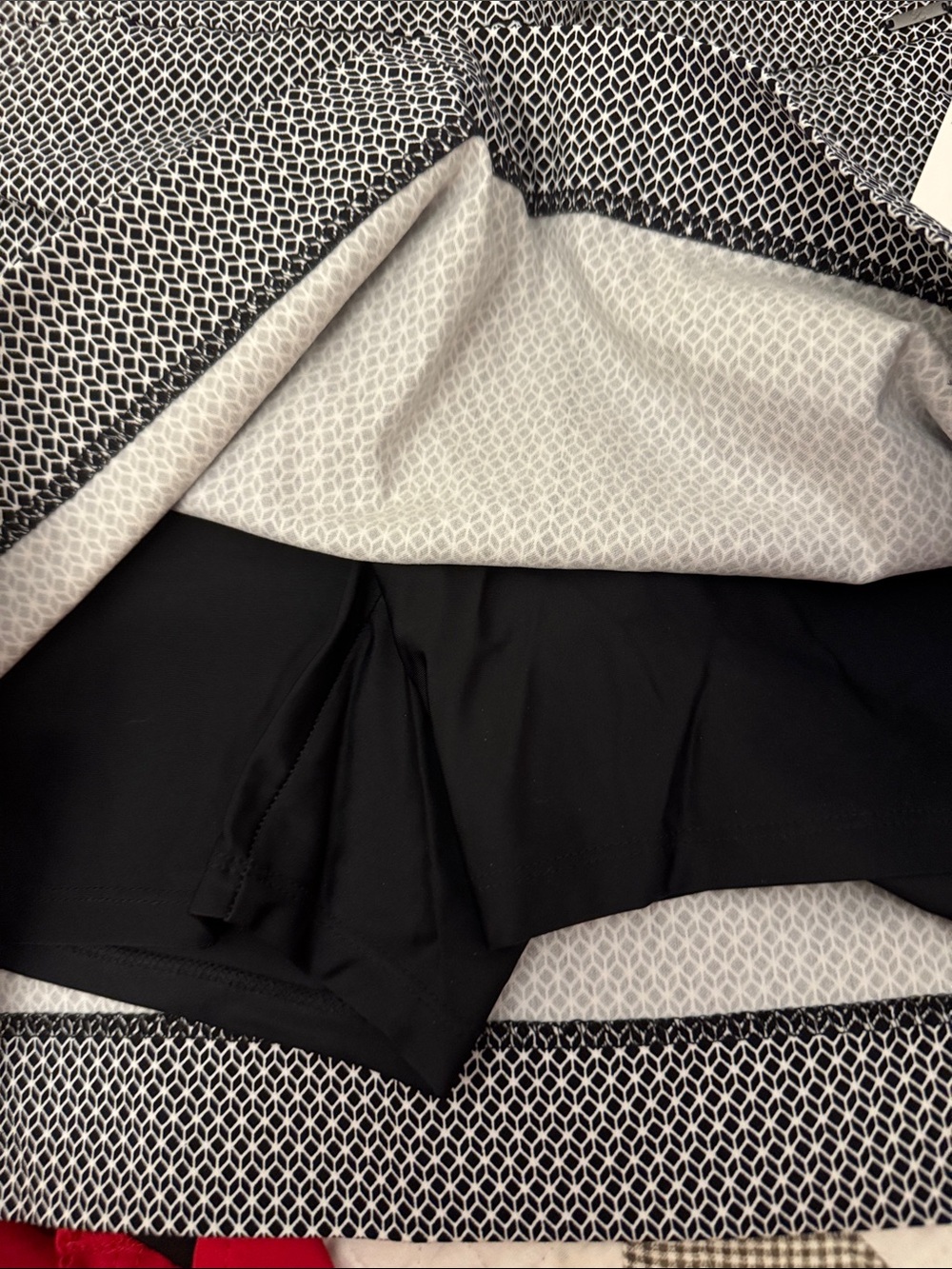 S.C. & CO. Women's Gray Skort - Tummy Control - Picture 2 of 5